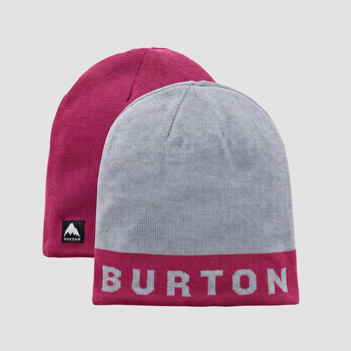 Burton Recycled Billboard Reversible Beanie Very Berry