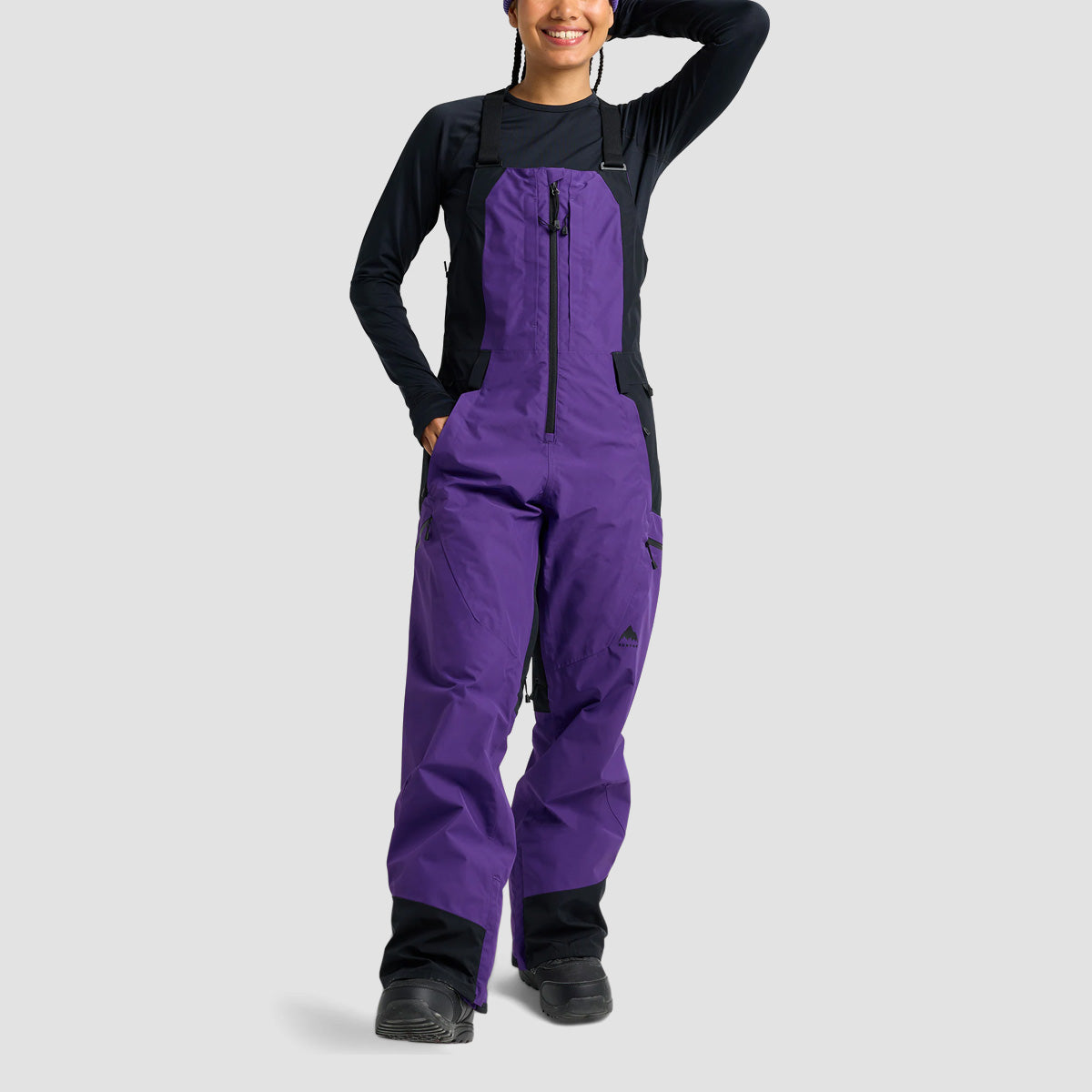 Burton Reserve GORE-TEX 2L Snow Bib Pants Prism Violet/True Black - Womens