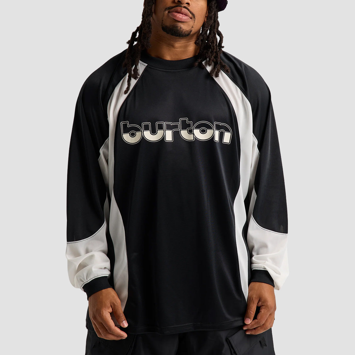 Burton X Zeb Powell Longsleeve Jersey T-Shirt True Black