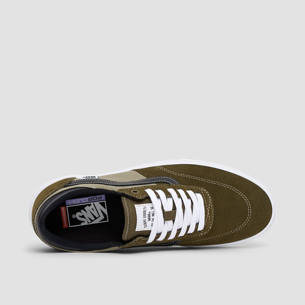 Vans Gilbert Crockett Shoes - Dark Olive