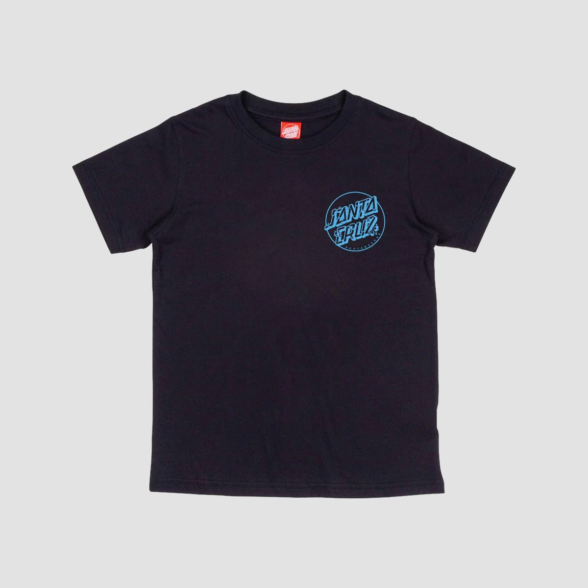 Santa Cruz Roskopp Screaming Five T-Shirt Black - Kids