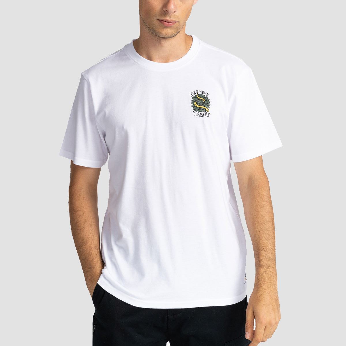 Element X Timber Covered T-Shirt Optic White