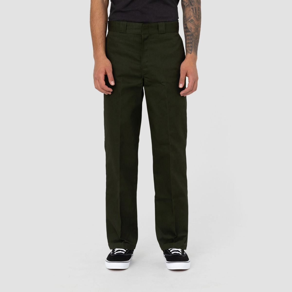 ☆Dickies☆ Original 874 Work Pants Olive Green DK010609CV3 Dickies 874 Regular Fit Pants - Olive Green – The Vault Pro