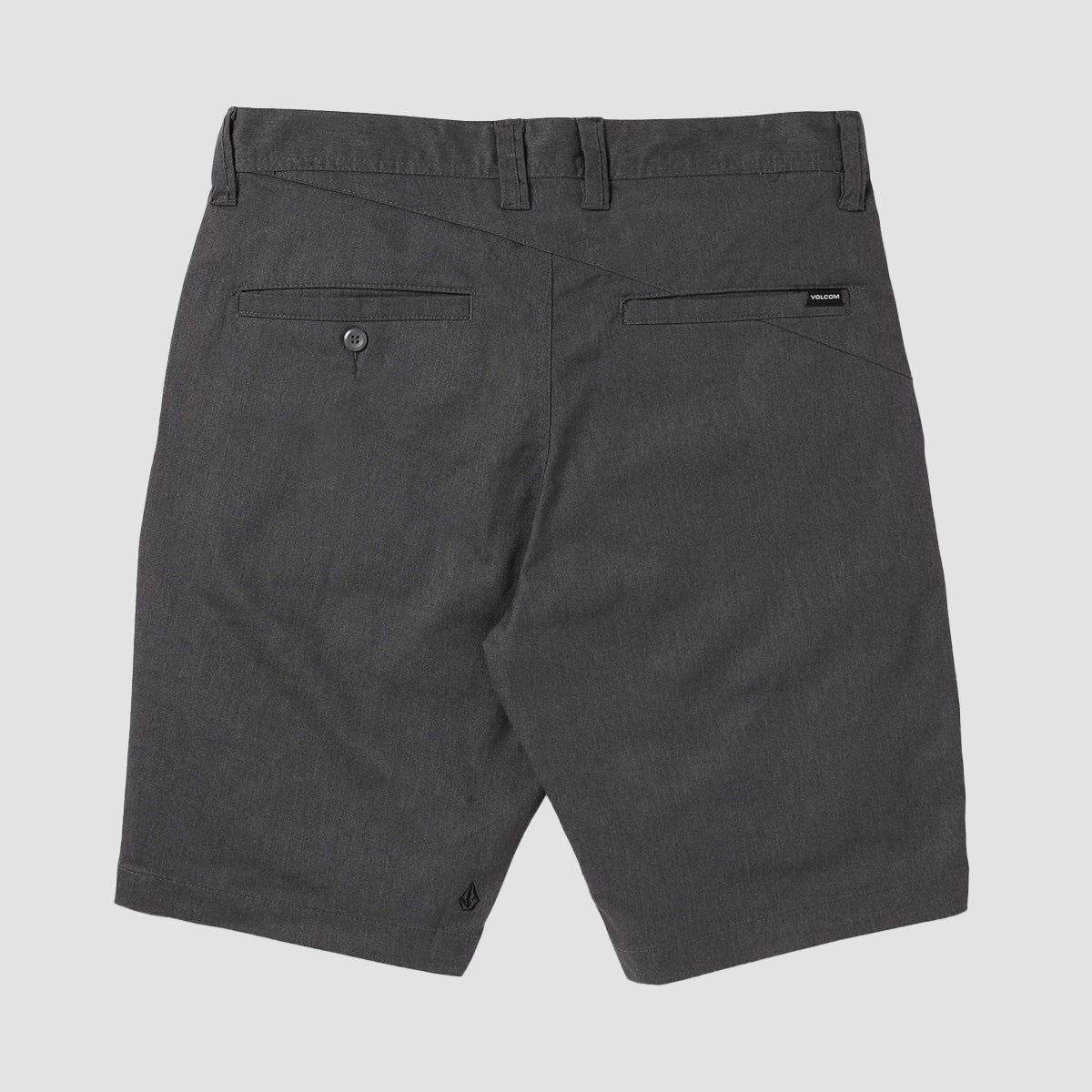 Volcom Frickin Modern Stretch 21" Shorts Charcoal Heather