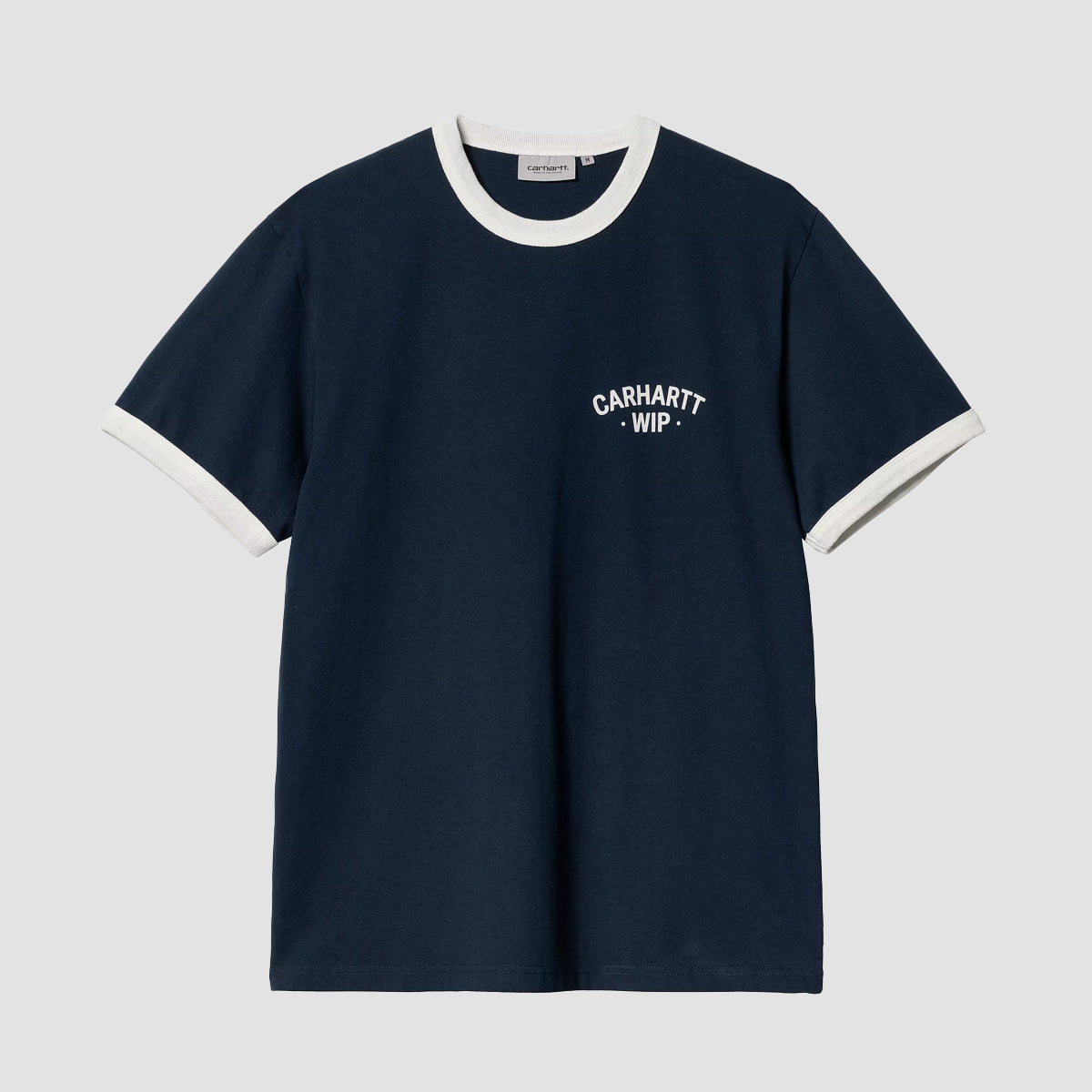 Carhartt WIP 89 Ringer T-Shirt Ink/Wax Heavy Enzyme Wash