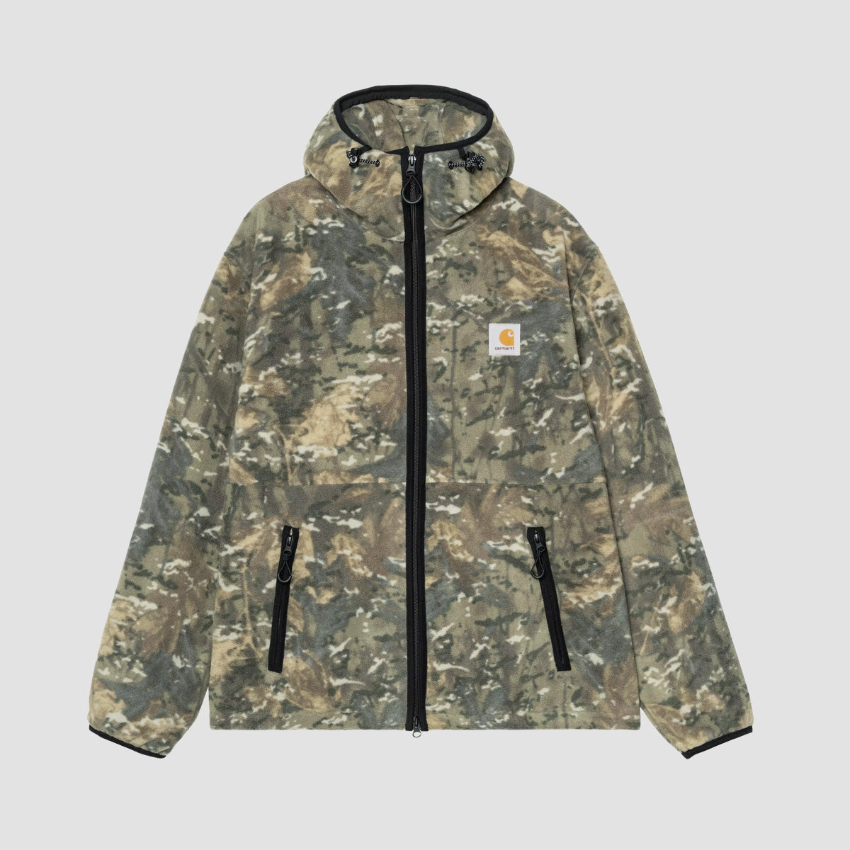 Carhartt WIP Blevin Liner Fleece Jacket Camo Combi/Green