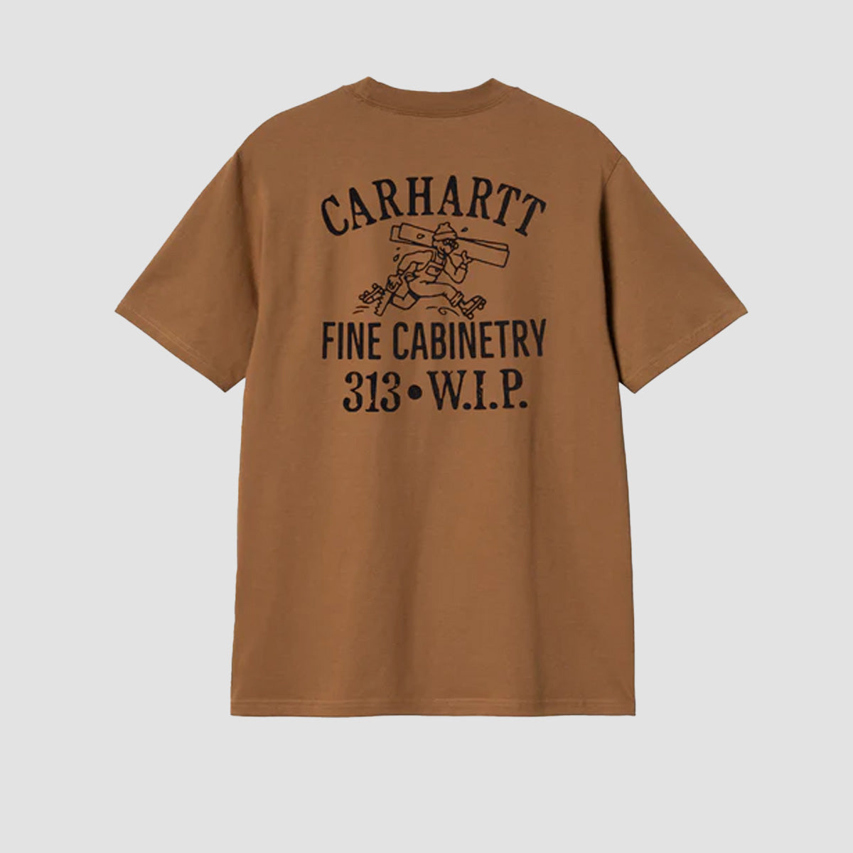 Carhartt WIP Cabinetry T-Shirt Hamilton Brown/Black