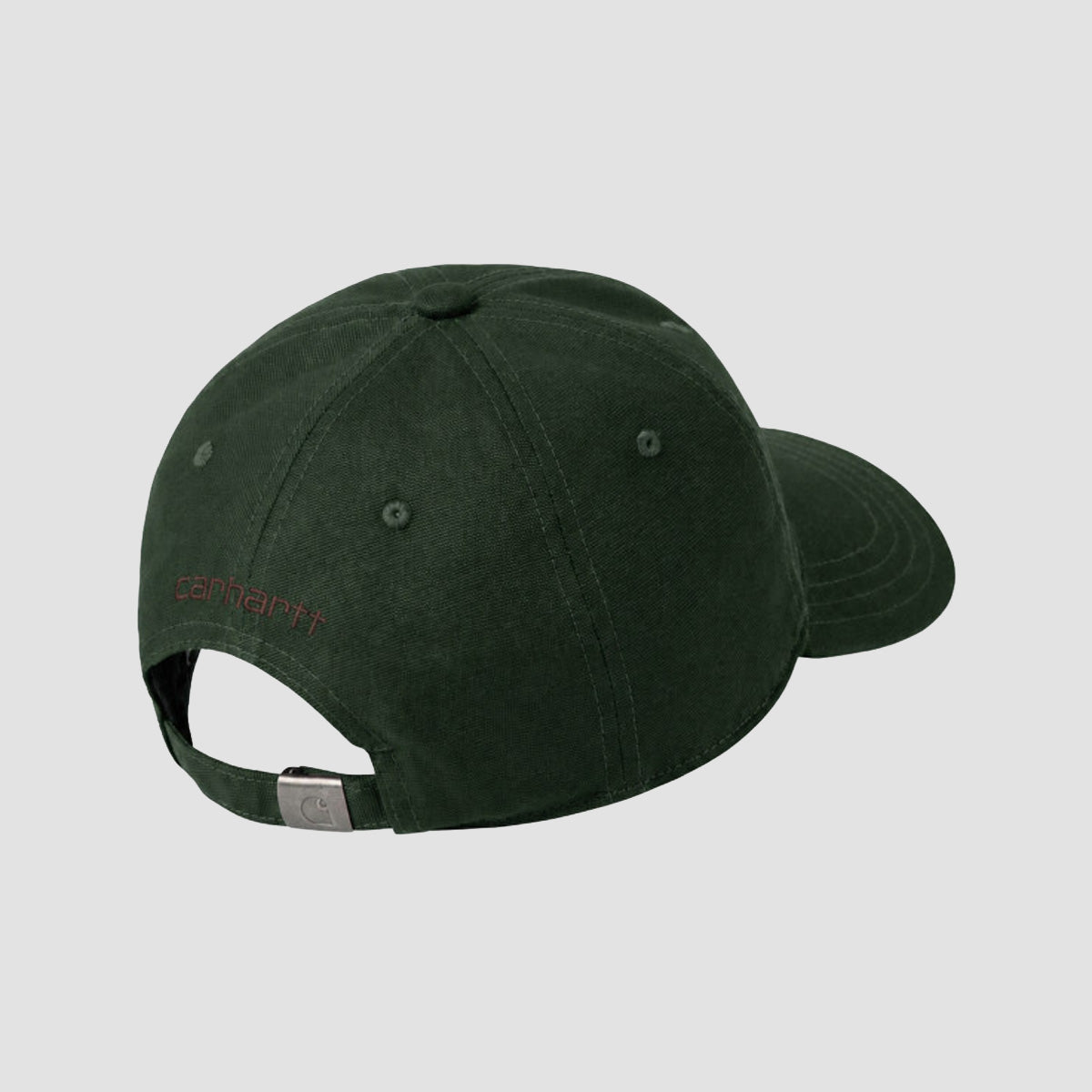 Carhartt WIP Canvas Script Cap Dark Scarab/Palisander