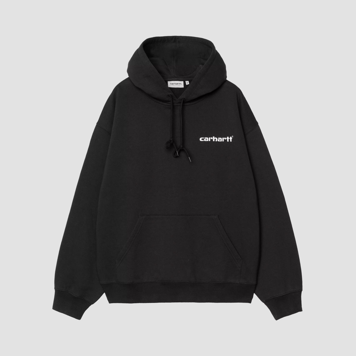 Carhartt WIP Caps Pullover Hoodie Black