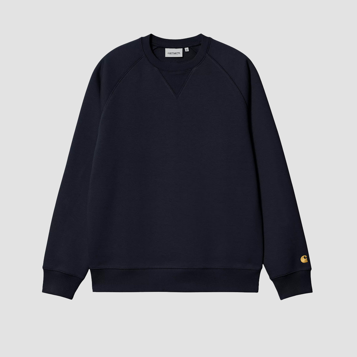 Carhartt WIP Chase Crew Sweatshirt Dark Navy/Gold