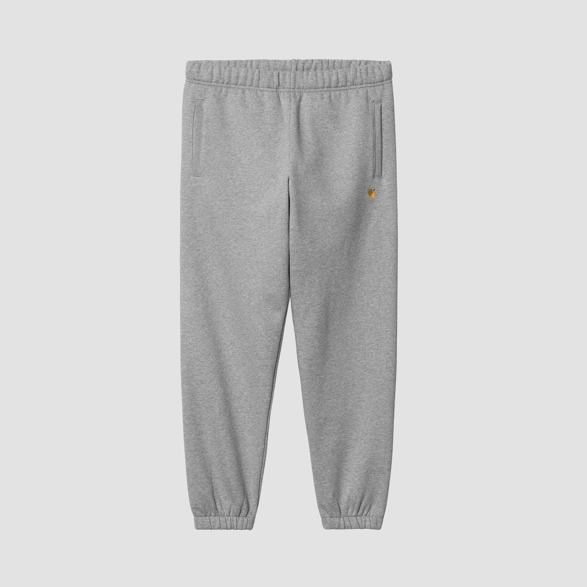 Carhartt WIP Chase Sweatpants Grey Heather/Gold