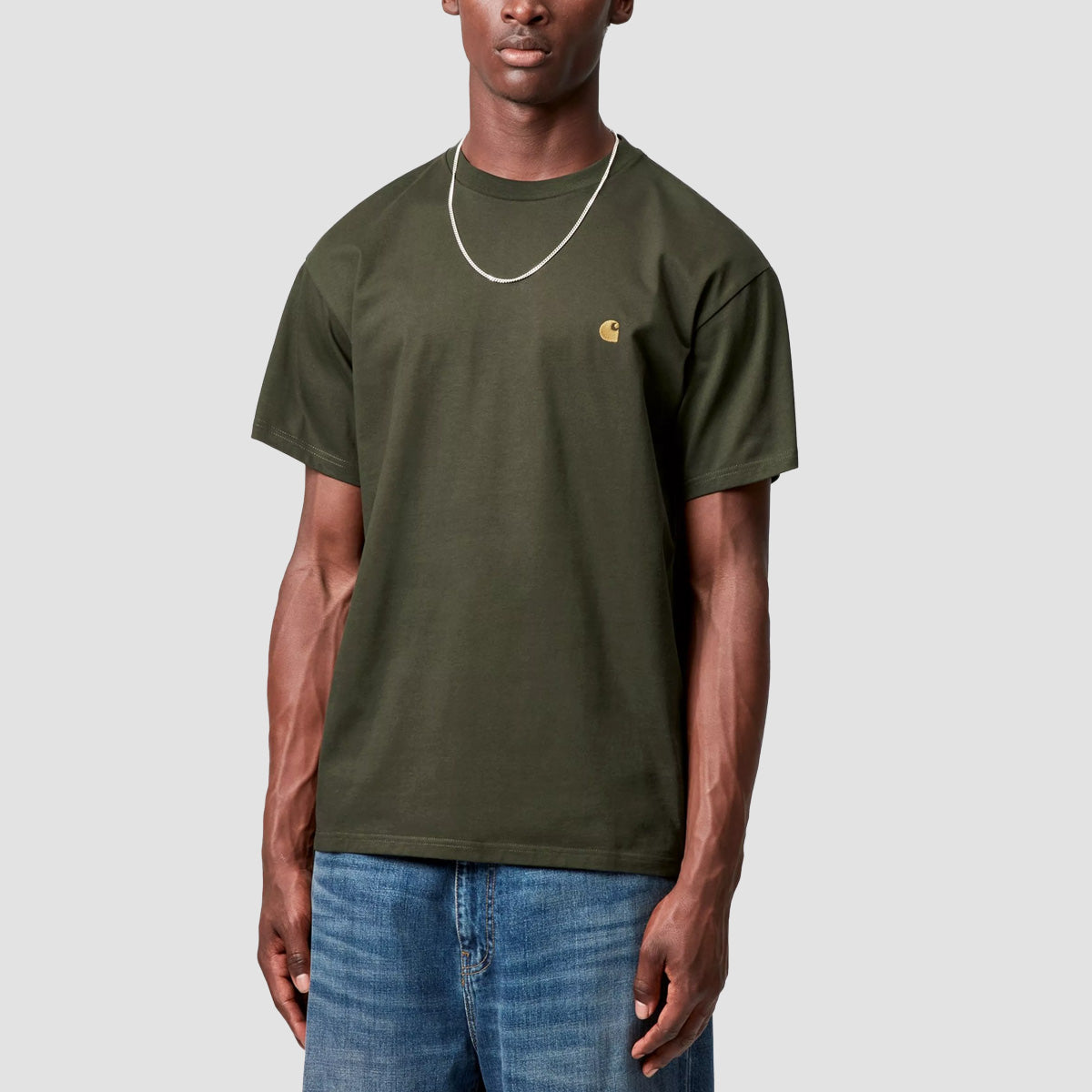 Carhartt WIP Chase T-Shirt Olive/Gold