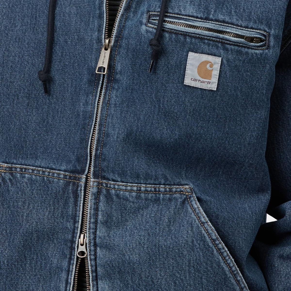 Carhartt WIP Cleveland Jacket Blue Stone Washed