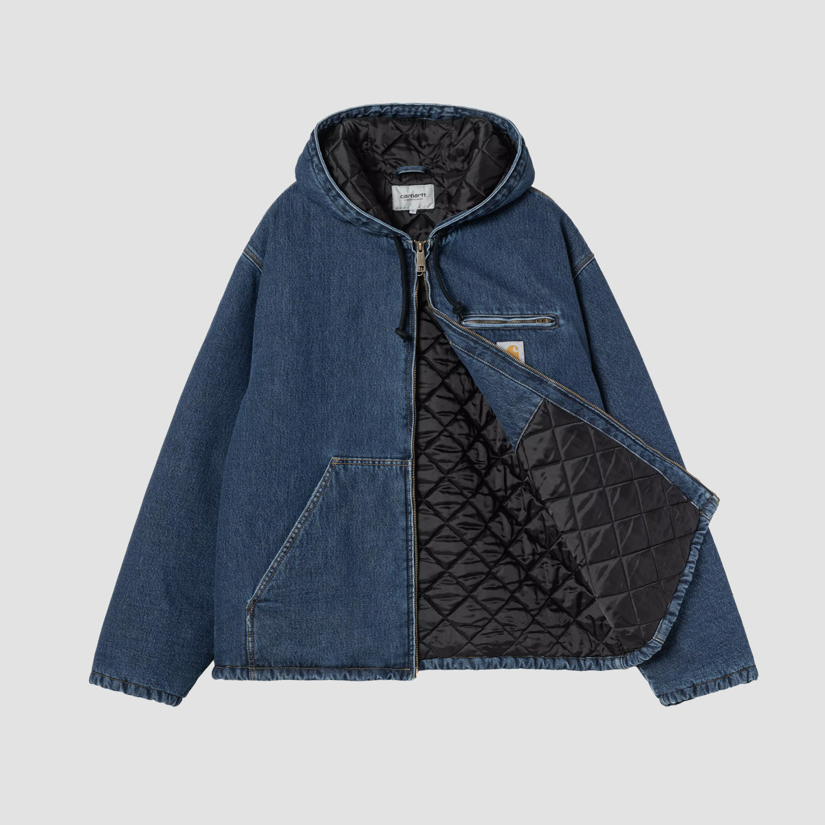 Carhartt WIP Cleveland Jacket Blue Stone Washed