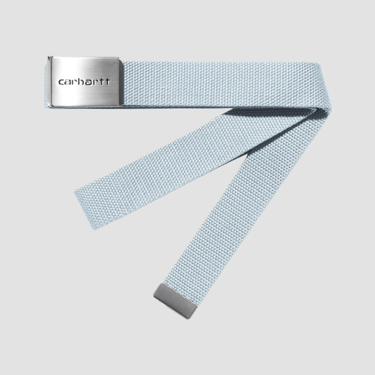 Carhartt WIP Clip Belt Chrome Air Sky