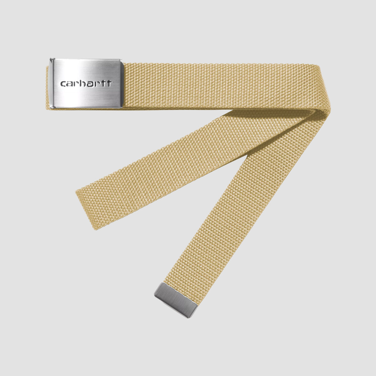 Carhartt WIP Clip Belt Chrome Air Yellow