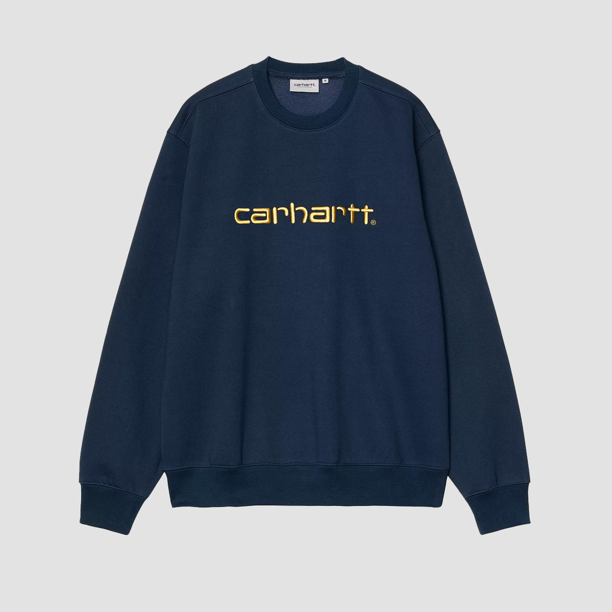 Carhartt WIP Crew Sweatshirt Ink/Air Yellow