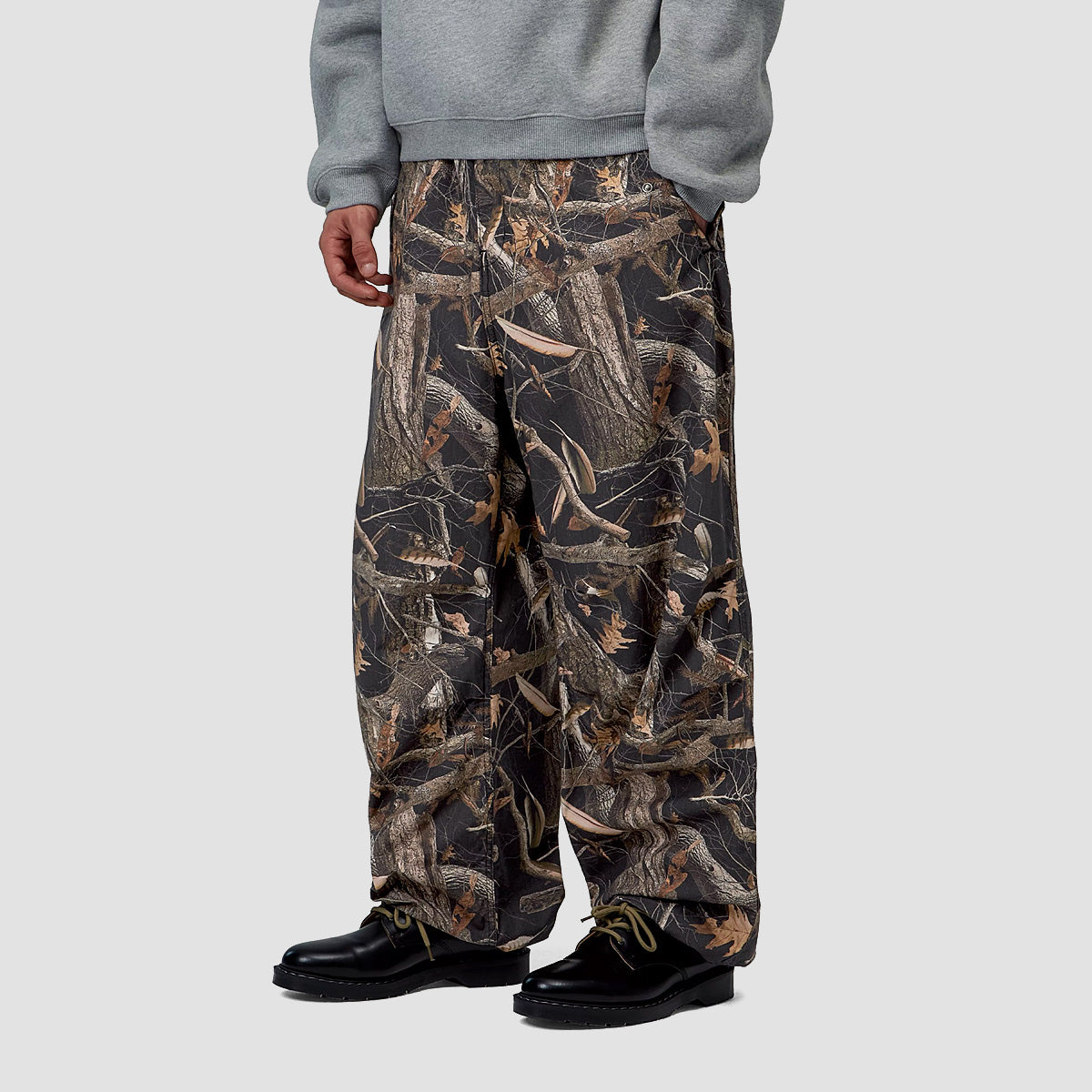 Carhartt WIP Fletcher Pants Camo Feather Tree/Black Rinsed