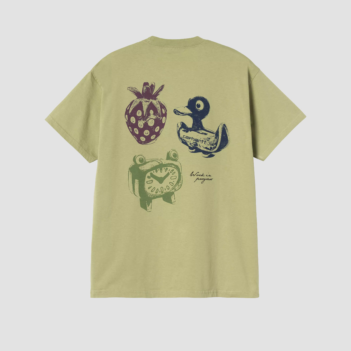 Carhartt WIP Forma T-Shirt Gentle Green Heavy Stone Wash