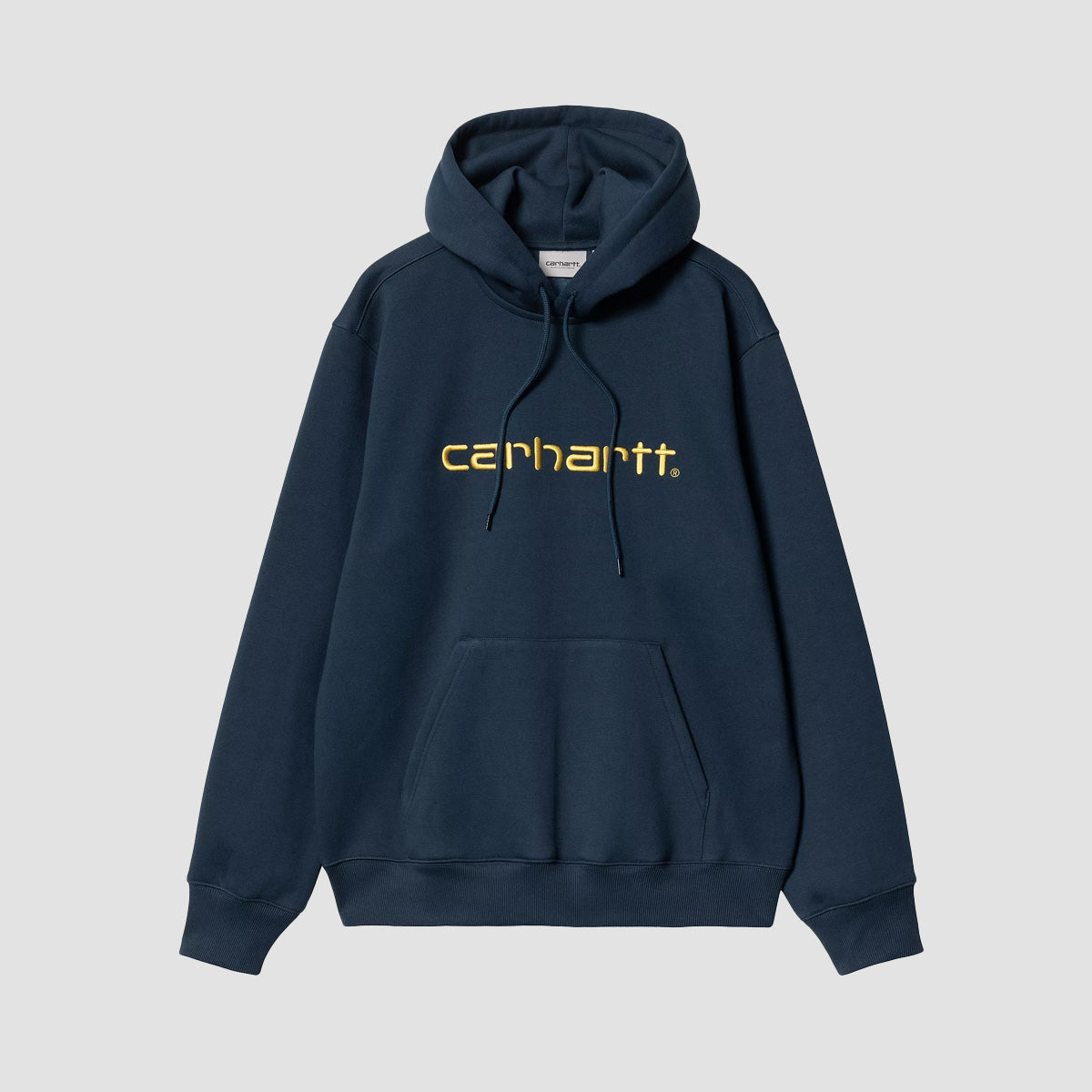Carhartt WIP Hooded Pullover Hoodie Ink/Air Yellow