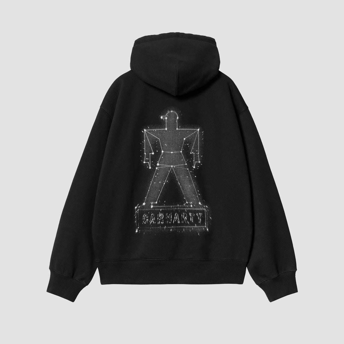 Carhartt WIP Hooded Stargazer Pullover Hoodie Black/White