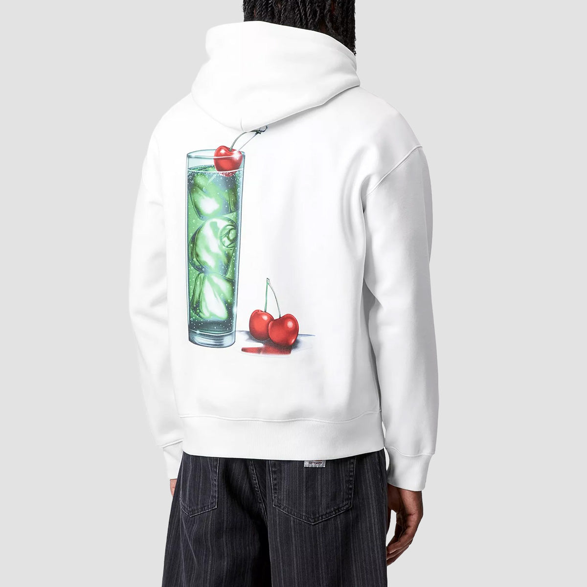 Carhartt WIP Jake Garcia Pullover Hoodie White