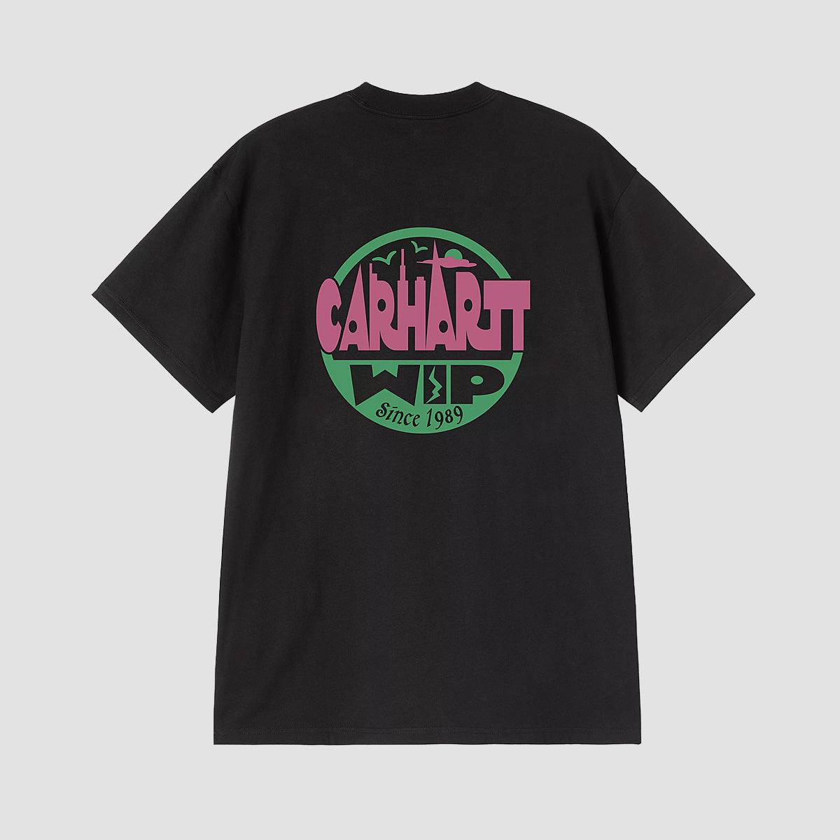 Carhartt WIP Luggage Label T-Shirt Black