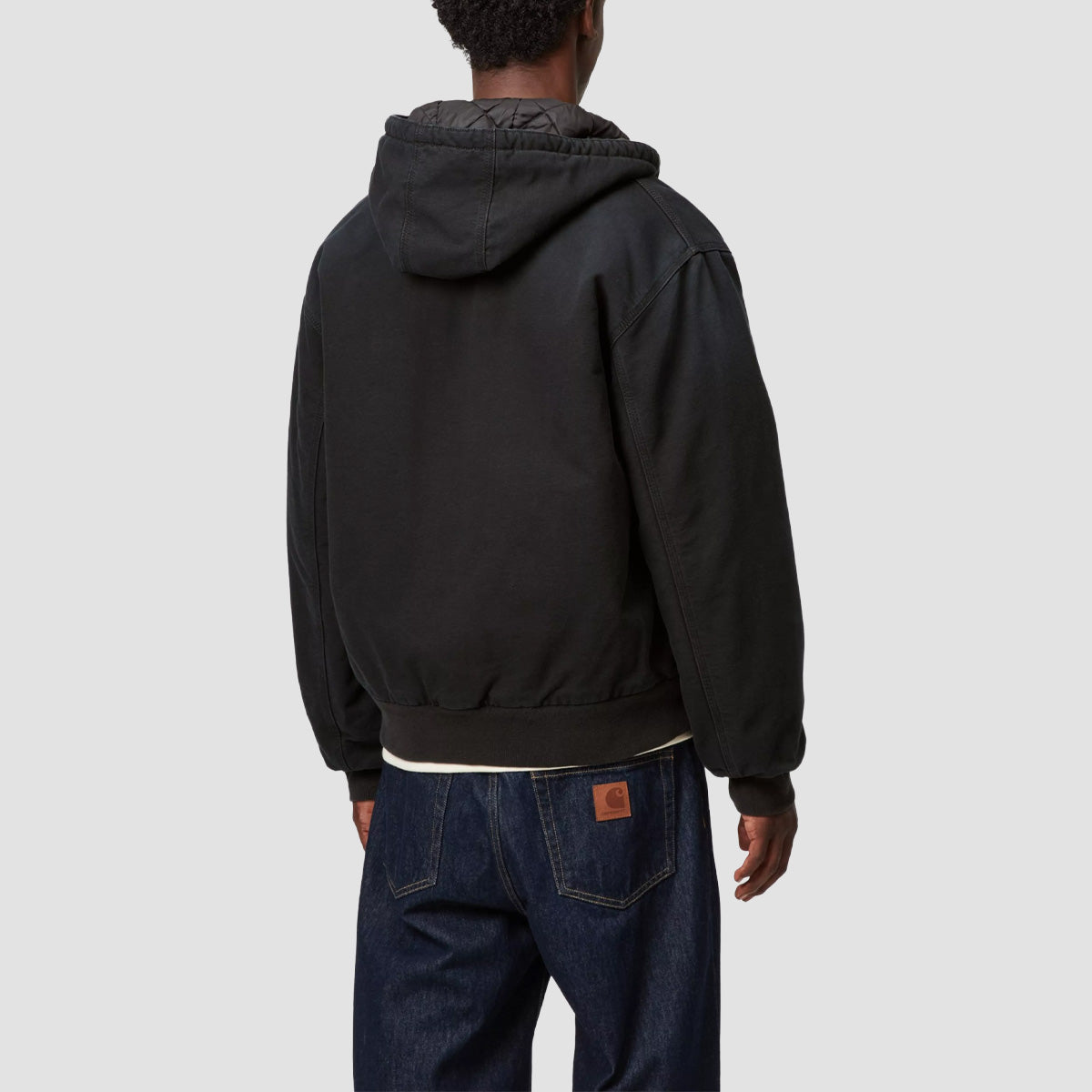 Carhartt WIP OG Active Jacket Black Stone Canvas
