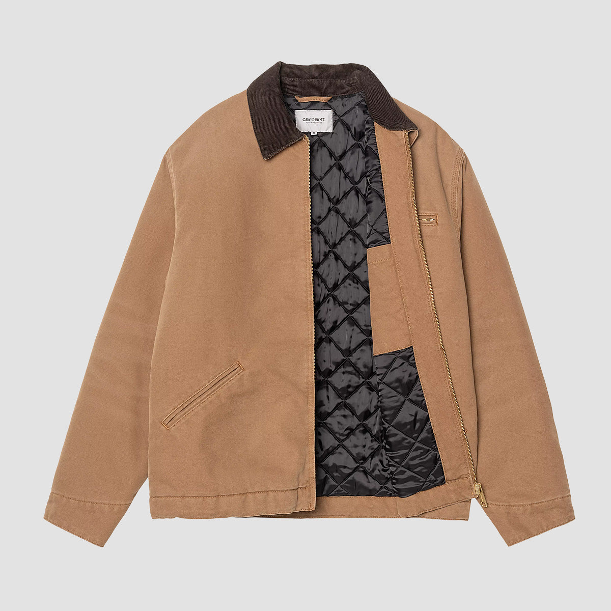 Carhartt WIP OG Detroit Jacket WIP H Brown/Tobacco Stone Canvas