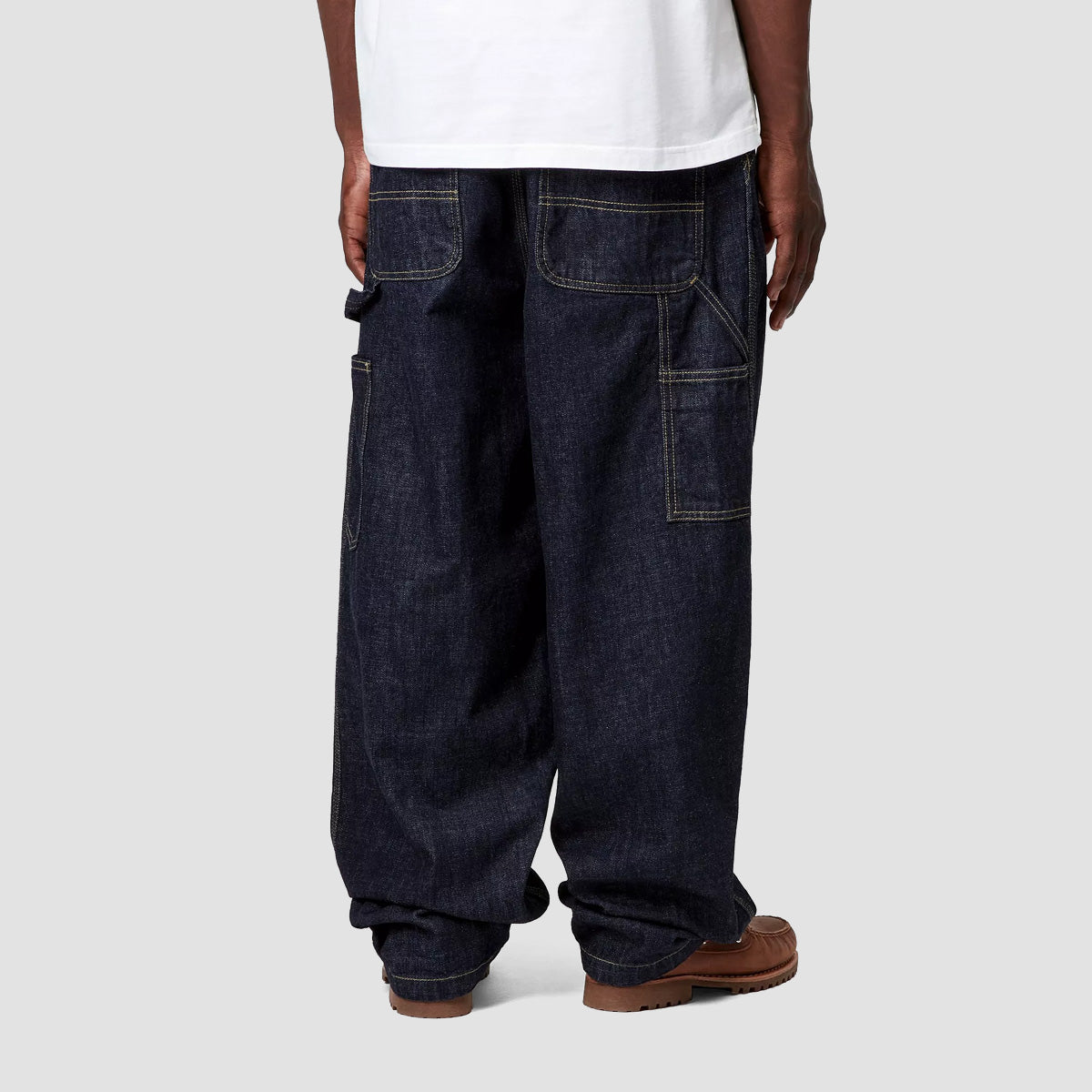 Carhartt WIP OG Single Knee Loose Fit Jeans Blue Rinsed