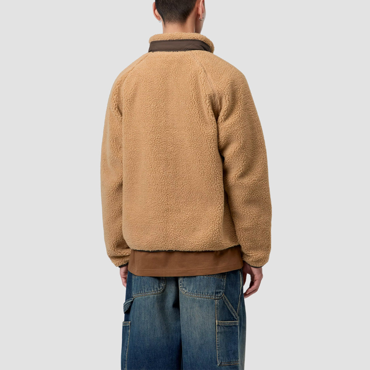 Carhartt WIP Prentis Liner Fleece Jacket WIP Dusty H/Tobacco