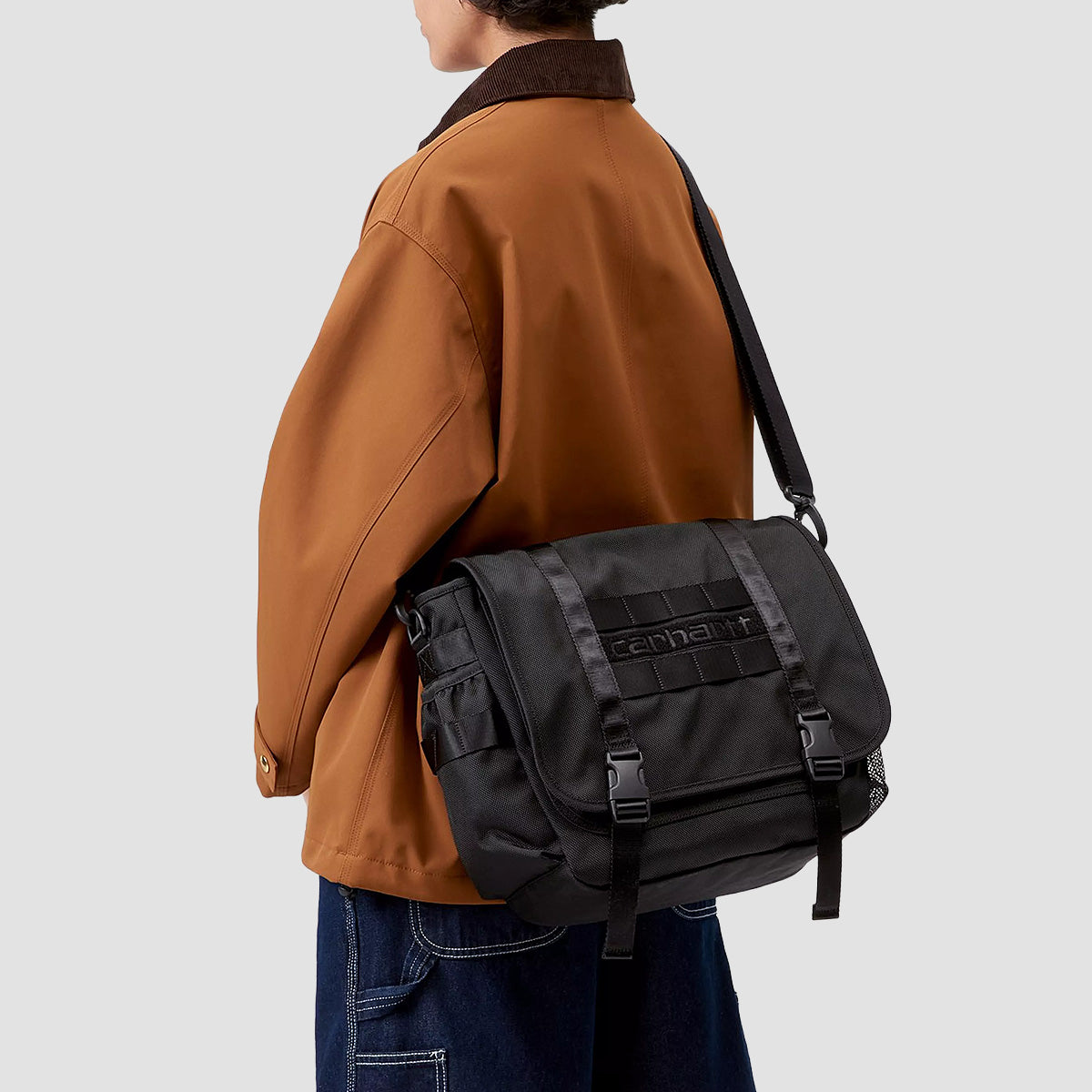 Carhartt WIP Prescott 12.3L Shoulder Bag Black