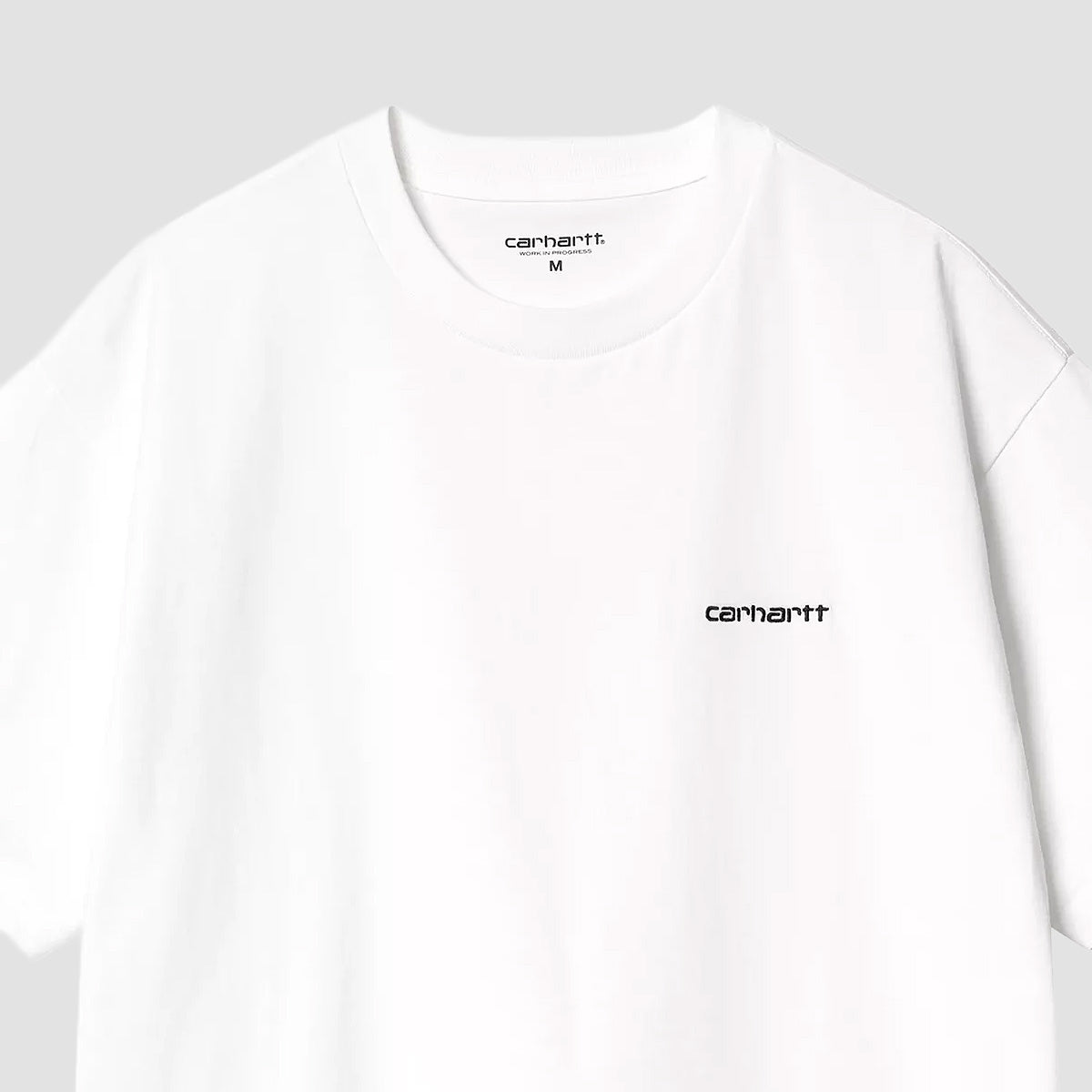 Carhartt WIP Script Embroidery T-Shirt White/Black