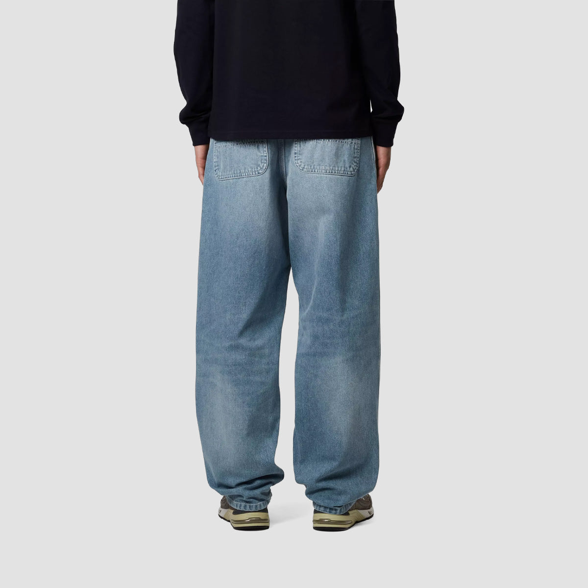 Carhartt WIP Simple Relaxed Straight Fit Jeans Blue Light True Washed