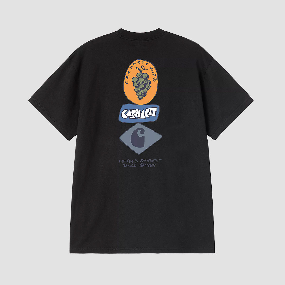 Carhartt WIP Stacked Grapes T-Shirt Black
