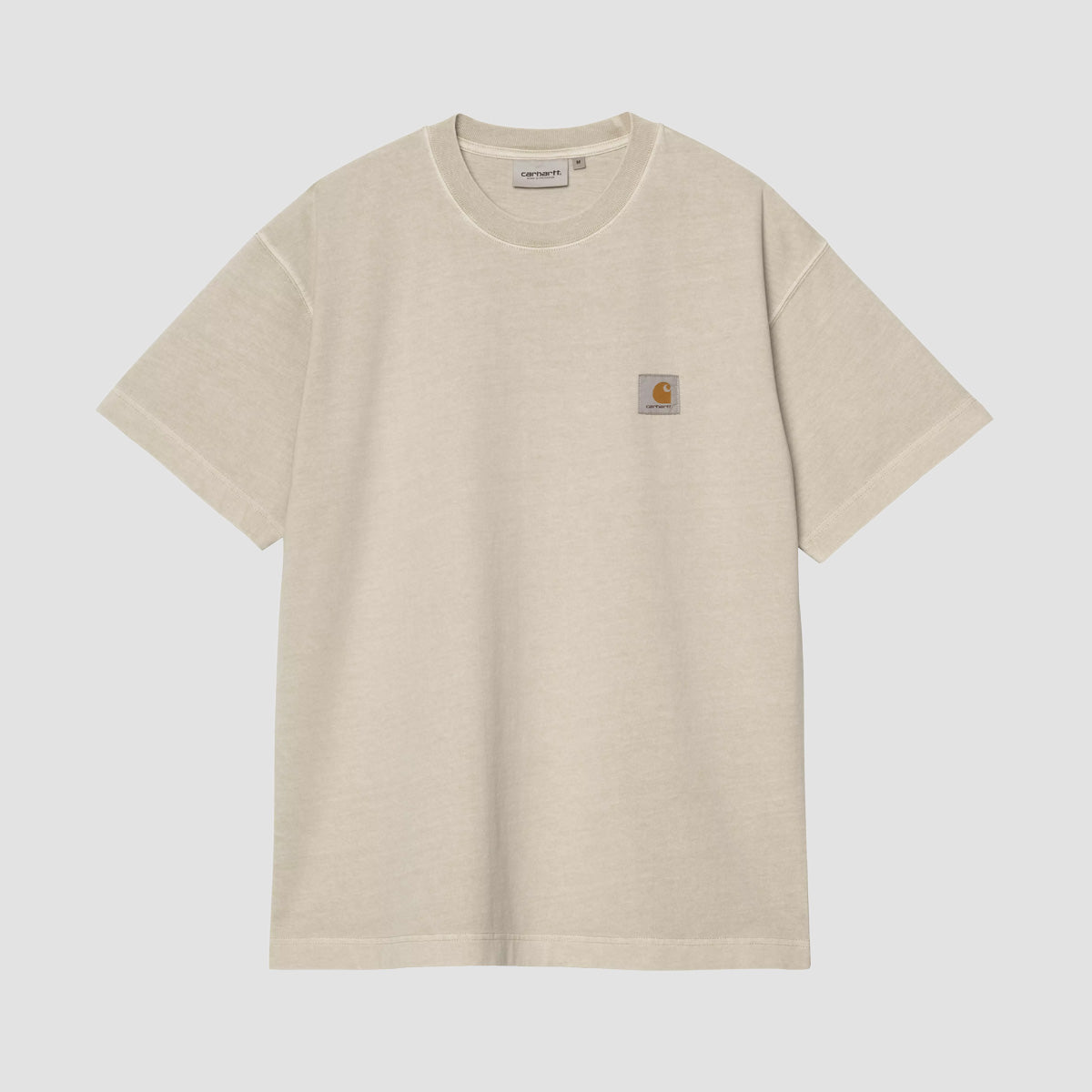Carhartt WIP Vista T-Shirt Fleur De Sel Garment Dyed