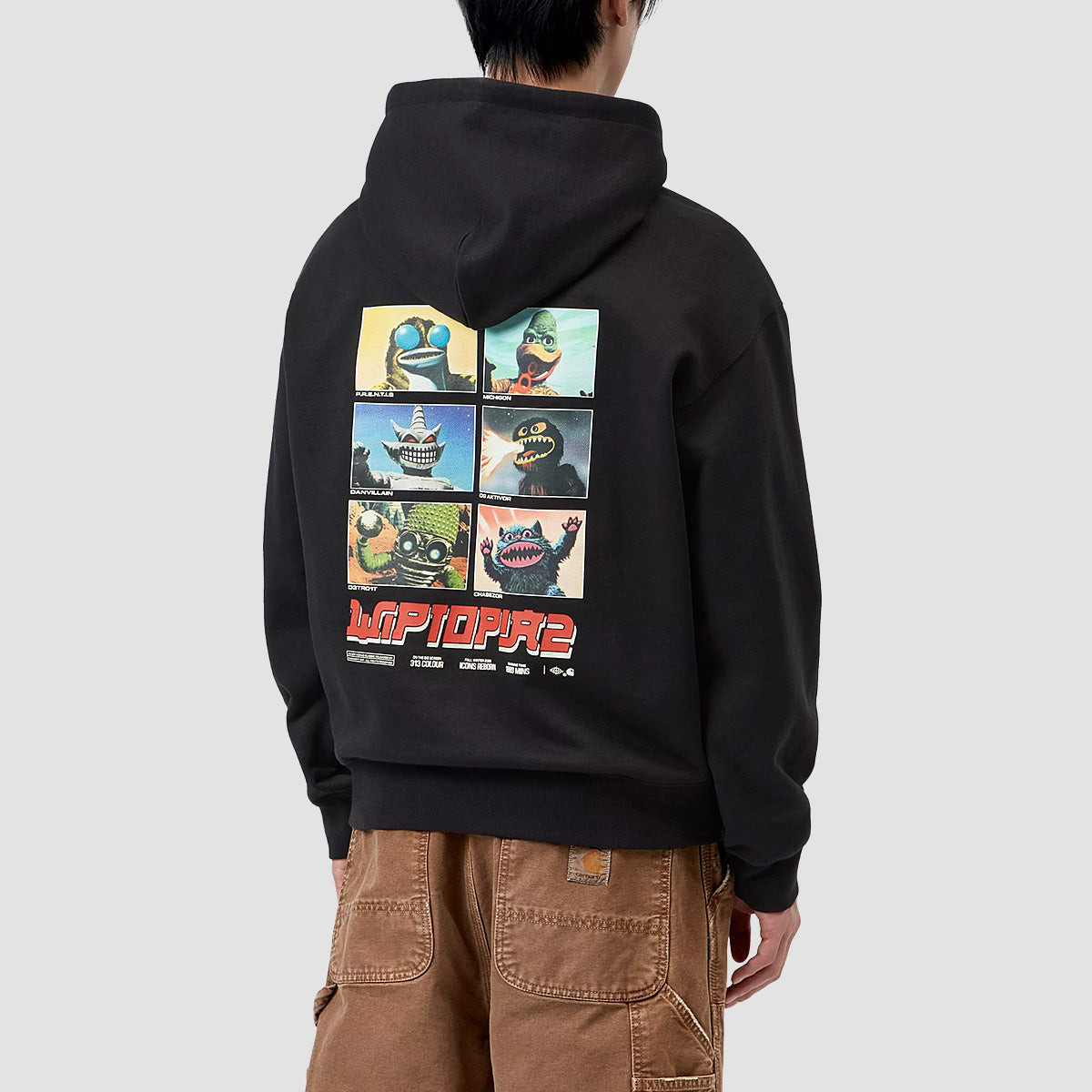 Carhartt WIP Wiptopia II Pullover Hoodie Black