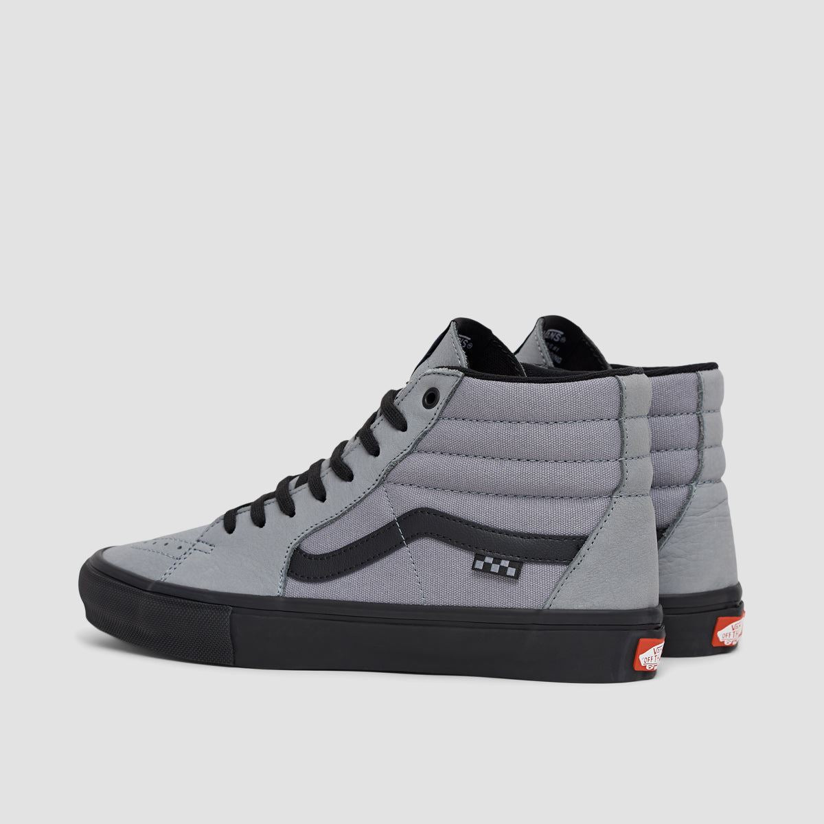 Vans Skate SK8-Hi Shoes - Nubuck Washed Blue/Black