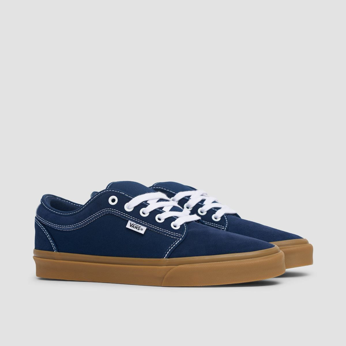 Vans Skate Chukka Low Shoes - Dress Blues/Gum