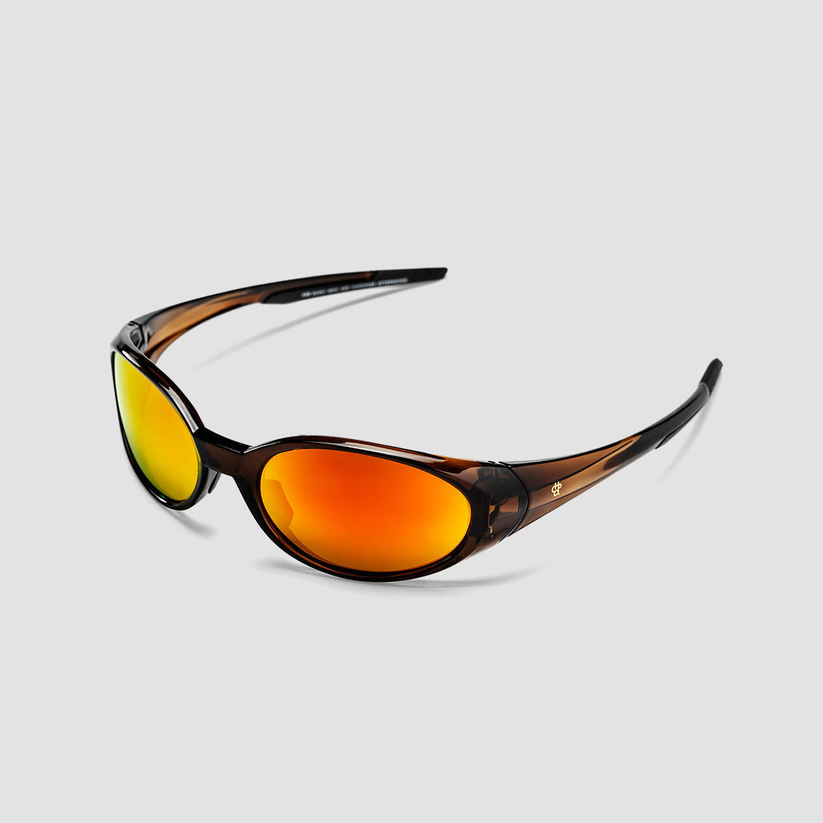 CHPO Nori Sunglasses Coffee/Red Mirror