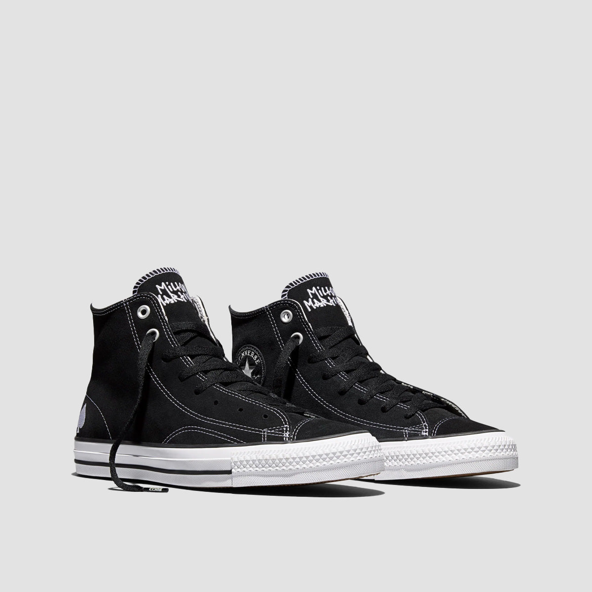 Converse CTAS Pro Milton Martinez High Top Shoes - Black/White/Black