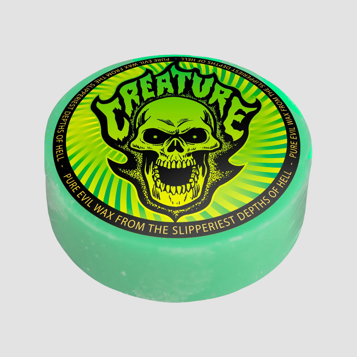 Creature Bonehead Flame Wax Green