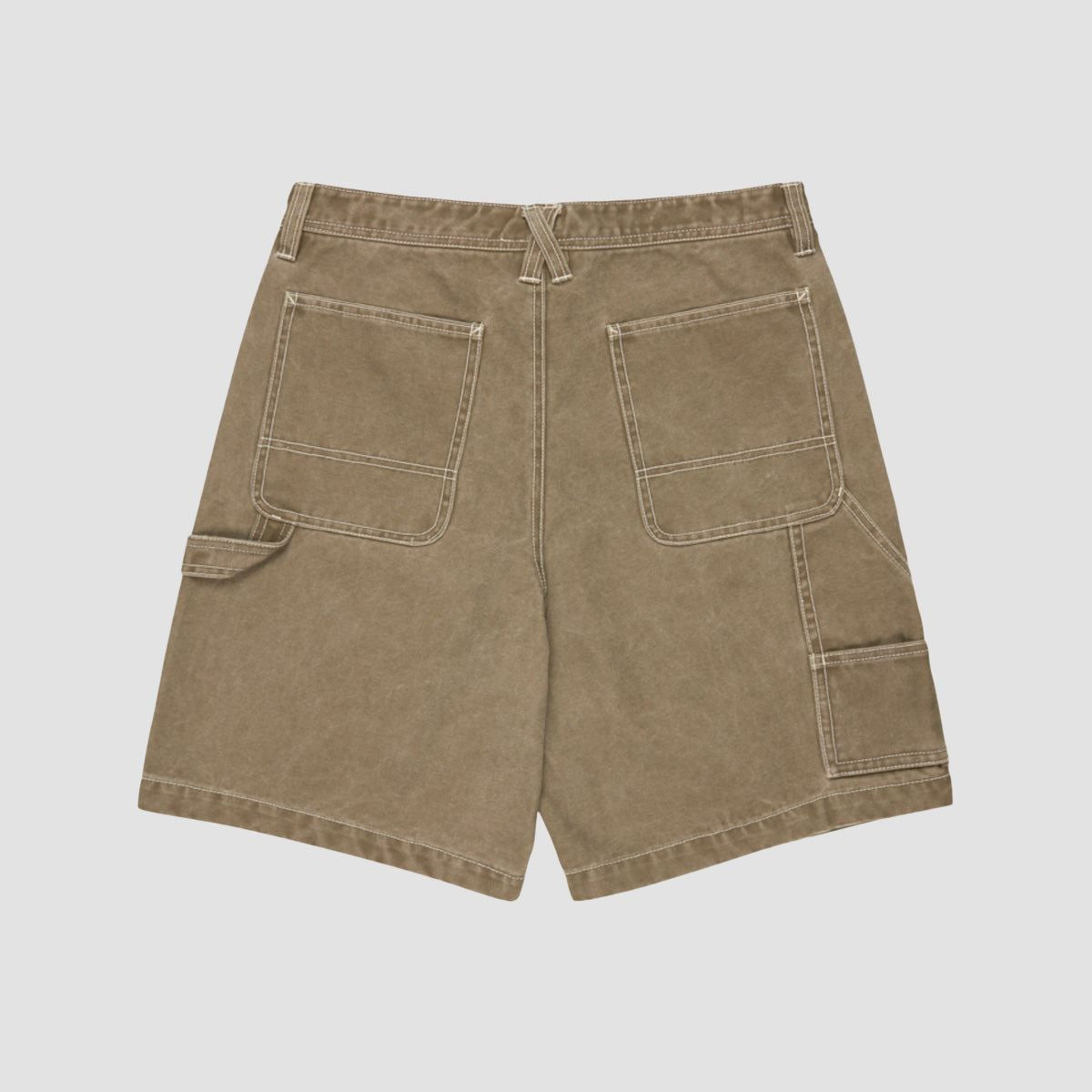 Element Carpenter Canvas Shorts Stone Gray