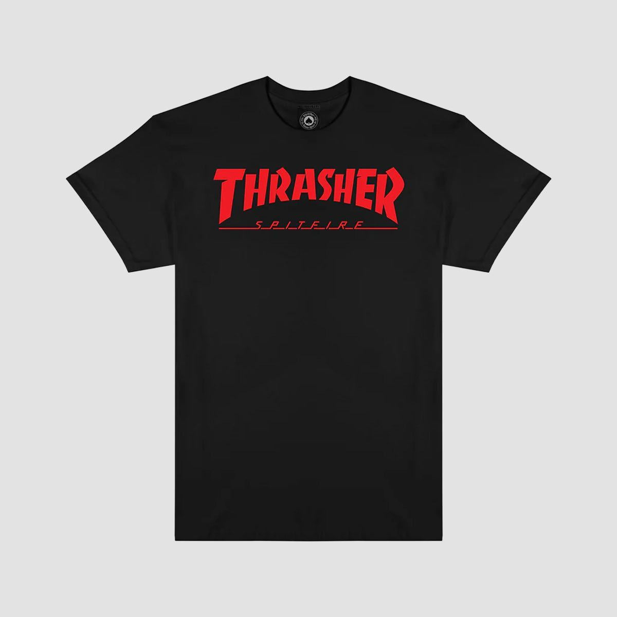 Thrasher X Spitfire Big Head Jake T-Shirt Black