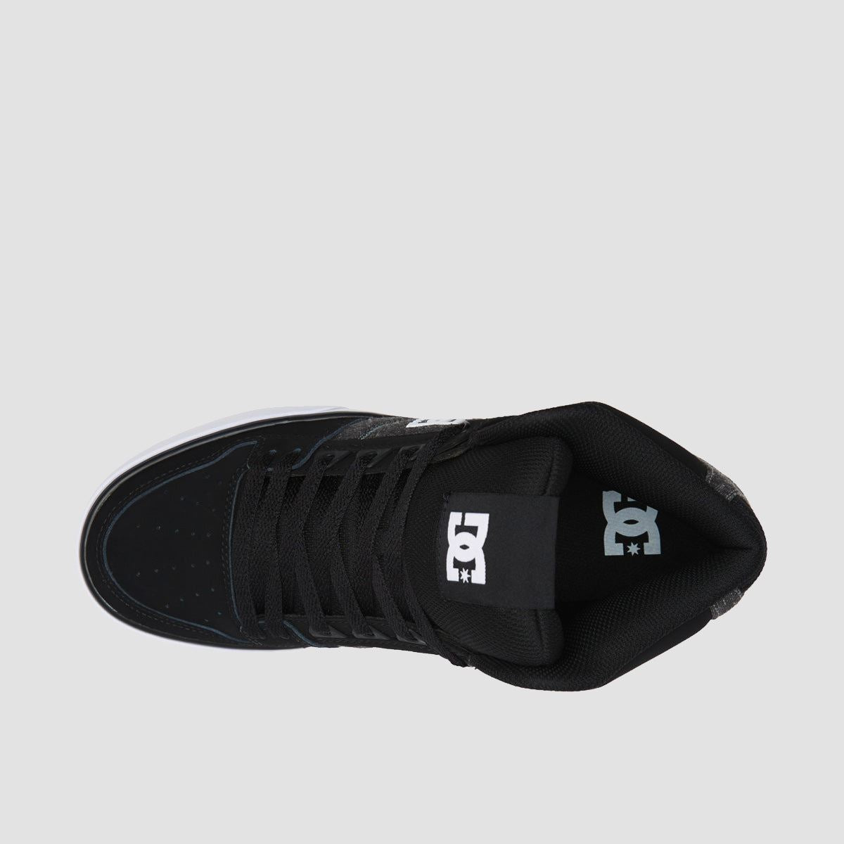 DC Pure WC High Top Shoes - Black/Battleship