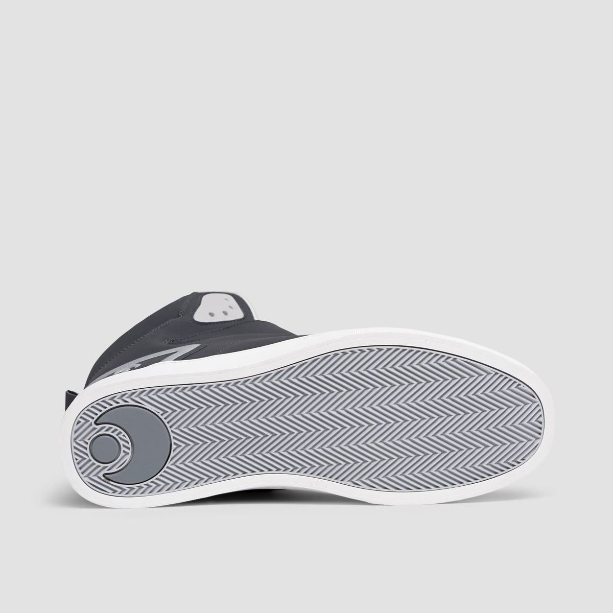 Osiris Rize Ultra High Top Shoes - Charcoal/White