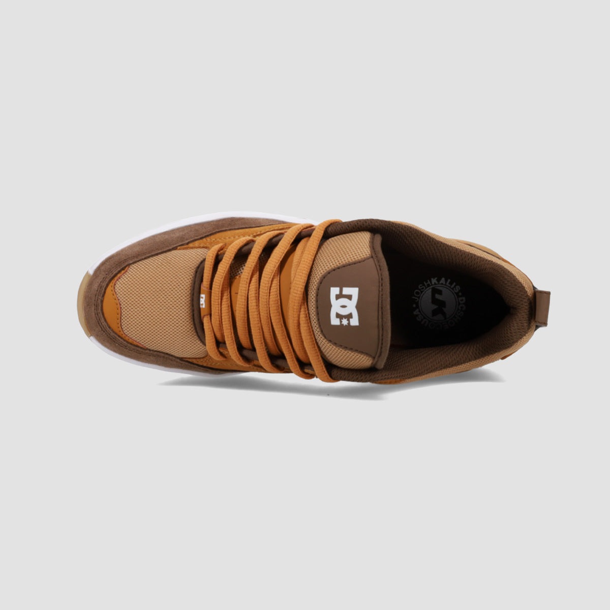 DC Ascend S Shoes - Brown/White