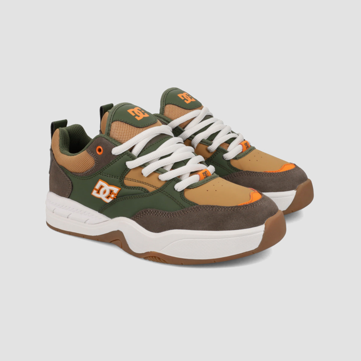 DC Ascend Shoes - Brown/Olive