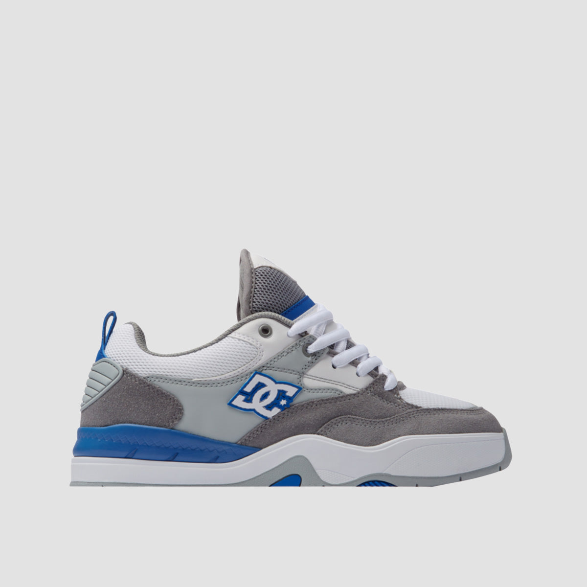 DC Ascend Shoes - White/Grey/Blue