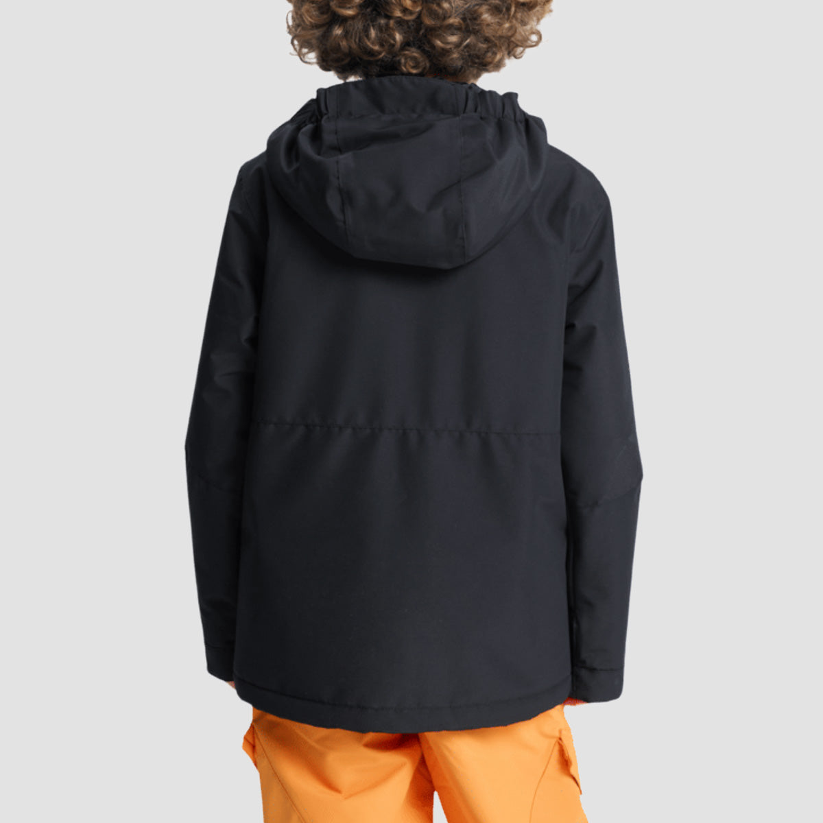 DC Basis 10K Snow Jacket Black/Orange Pop - Kids